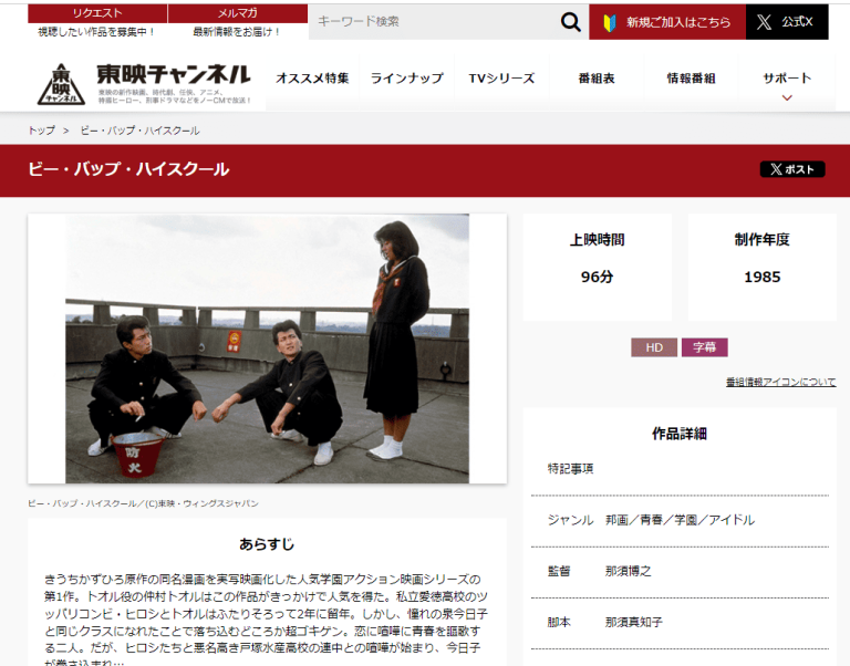 ビーバップハイスクールの魅力とは